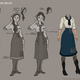 Illustration for article titled Designing The Dresses For BioShock Infinites Elizabeth (And The Lutece Twins)